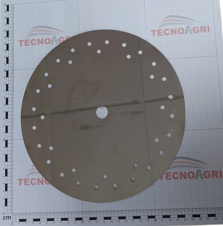 Disco de siembra 24 agujeros Ø5,5mm Arbos MaterMacc Nº 18122455