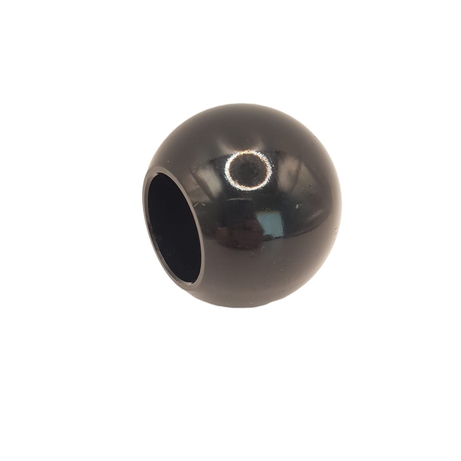 Bola enganche inferior Cat 2/2 Ø56 X 28,5mm reforzada color negra Bola enganche inferior Cat 2/2 Ø56 X 28,5mm reforzada color negra